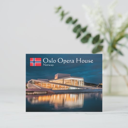 Oslo Opera House Briefkaart (Staand voorkant)