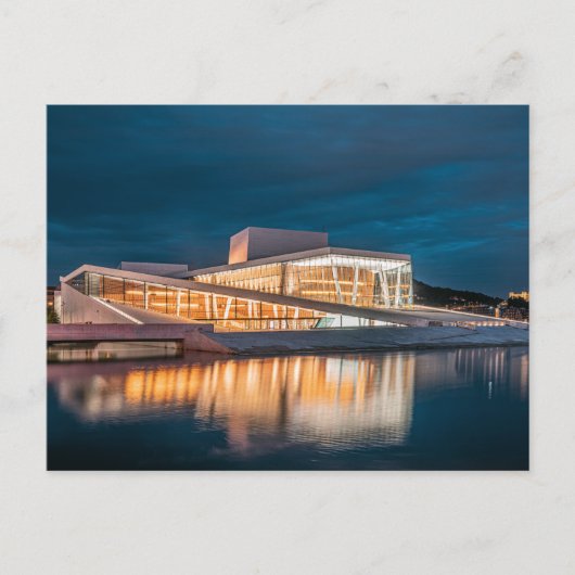 Oslo Opera House Briefkaart (Voorkant)