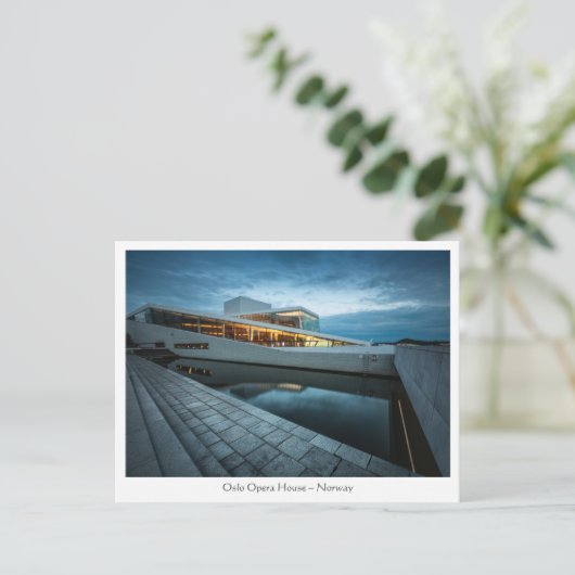 Oslo Opera House Briefkaart (Staand voorkant)