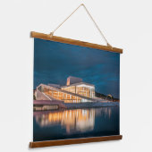 Oslo Opera House Hangend Wandkleed (Gebogen)