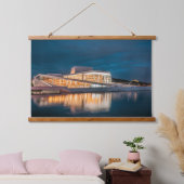 Oslo Opera House Hangend Wandkleed (Slaapkamer)