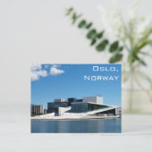 Oslo Opera House In Norway On A Summer Day Briefkaart (Staand voorkant)