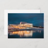 Oslo Opera House Kaart (Voorkant / Achterkant)