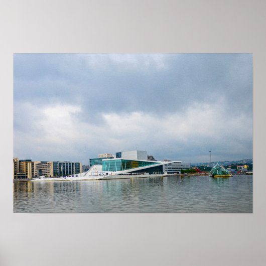 Oslo Opera House, Noorwegen Poster (Voorkant)