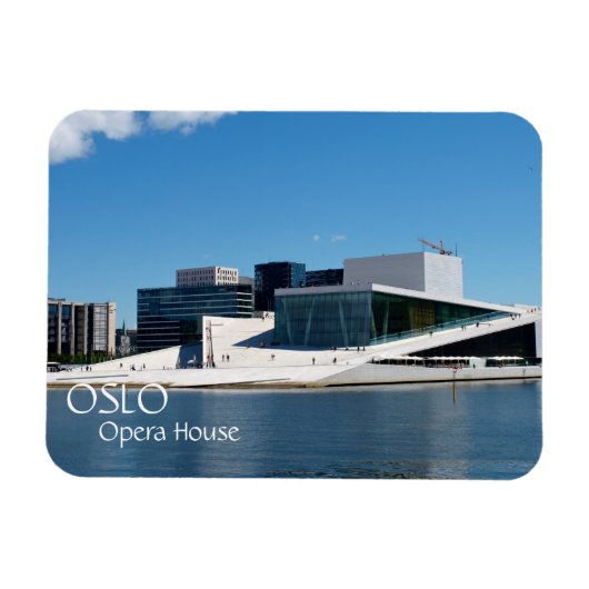 Oslo Opera House, Nordge Mag Magneet (Horizontaal)