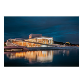 Oslo Opera House Perfect Poster