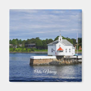 Oslo, Poster Noorwegen fjord Magneet