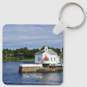 Oslo, Poster Noorwegen fjord Sleutelhanger (Achterkant)