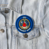 Oslo Rond Embleem Ronde Button 7,6 Cm (In situ)