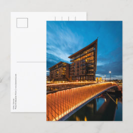Oslo 's nachts, Noorwegen Briefkaart