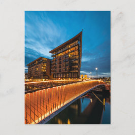 Oslo 's nachts, Noorwegen Briefkaart