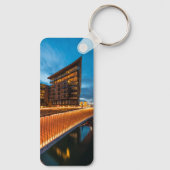 Oslo 's nachts, Noorwegen Sleutelhanger (Achterkant)