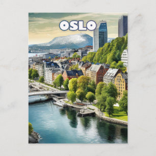 Oslo, Scandinavische juweel aan de heldere oevers Briefkaart