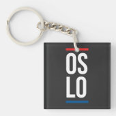 Oslo Stadsdesign  Sleutelhanger (voorkant)