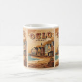 Oslo strand Noorwegen  souvenirs en geschenken Koffiemok (Center)