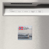 Oslo vuurtoren magneet (Insitu (Vaatwasser))