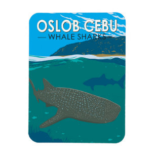 Oslob Cebu Filipijnen Walvis Shark Travel  Magneet
