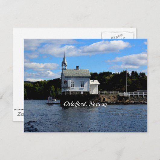 Oslofjord, Noorwegen Briefkaart (Voorkant / Achterkant)