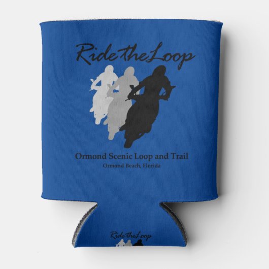 OSLT Ride the Loop Motorcycle Koelbox Blikjeskoeler (Voorkant)