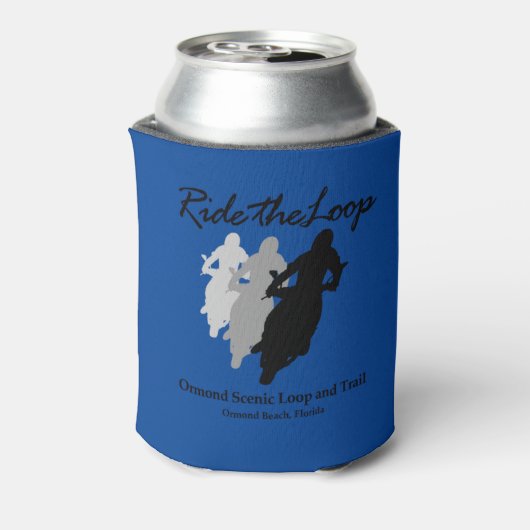 OSLT Ride the Loop Motorcycle Koelbox Blikjeskoeler (Blikje Achterkant)