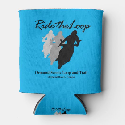 OSLT Ride the Loop Motorcycle Koelbox Blikjeskoeler (Voorkant)