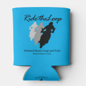 OSLT Ride the Loop Motorcycle Koelbox Blikjeskoeler (Achterkant)