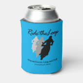 OSLT Ride the Loop Motorcycle Koelbox Blikjeskoeler (Blikje Achterkant)