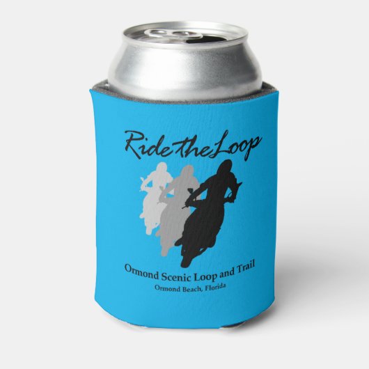 OSLT Ride the Loop Motorcycle Koelbox Blikjeskoeler (Blikje Achterkant)