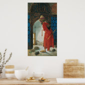 Osman Hamdi Bey The Tortoise Trainer Poster (Keuken)