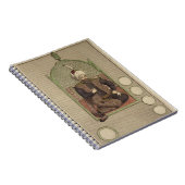 Osman I (1259-1326), oprichter van het Ottomaanse  Notitieboek (Rechterzijde)