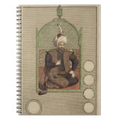 Osman I (1259-1326), oprichter van het Ottomaanse  Notitieboek (Voorkant)