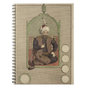 Osman I (1259-1326), oprichter van het Ottomaanse Notitieboek