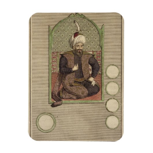 Osman I (1259-1326) oprichter van het Ottomaanse R Magneet (Verticaal)