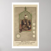 Osman I (1259-1326) oprichter van het Ottomaanse R Poster (Voorkant)