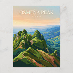 Osmeña Peak Filipijnen Briefkaart