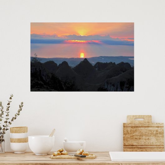 Osmena Peak II Poster (Keuken)