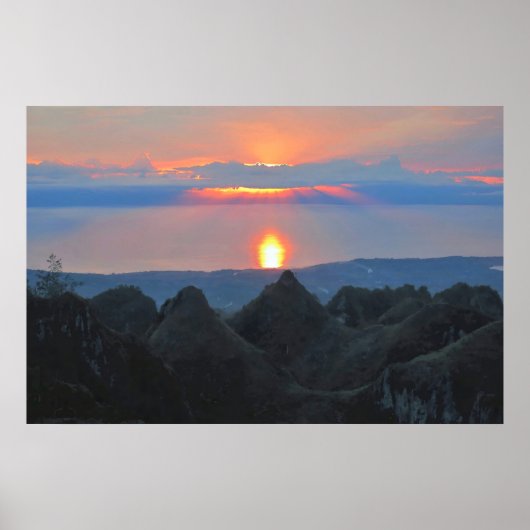 Osmena Peak Poster (Voorkant)