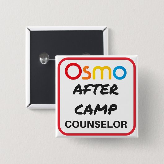 OSMO na Camp Counselor Button (Voorkant /achterkant)