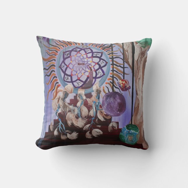 Osmosis-Dream Big Dubbelzijdig Pillow Kussen (Voorkant)
