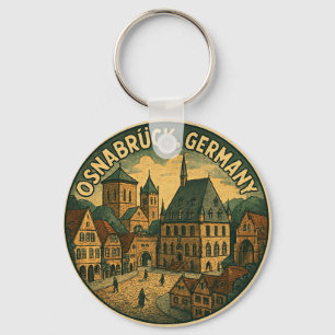 Osnabrück Duitsland Stadhuis Sleutelhanger