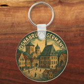 Osnabrück Duitsland Stadhuis Sleutelhanger (Achterkant)