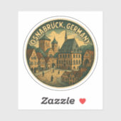 Osnabrück Duitsland Stadhuis Sticker (Vel)