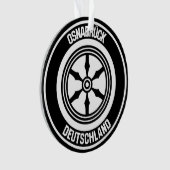 Osnabrück Round Emblem Ornament (voorkant)