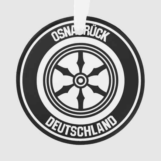 Osnabrück Round Emblem Ornament (voorkant)