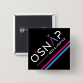 O'Snap Angled Button (Voorkant /achterkant)