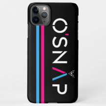 O'Snap Black iPhone draagtas