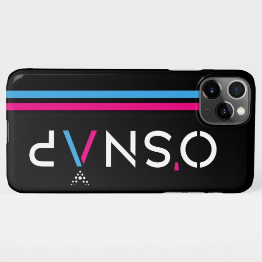 O'Snap Black iPhone draagtas Hoesje (Achterkant horizontaal)