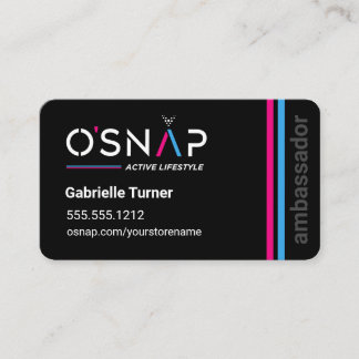 O'Snap Design 1-Visitekaartje Visitekaartje