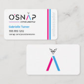 O'Snap Design 2-Visitekaartje Visitekaartje (Voorkant / Achterkant)