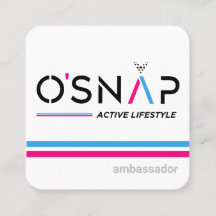 O'Snap Design 3-Visitekaartje